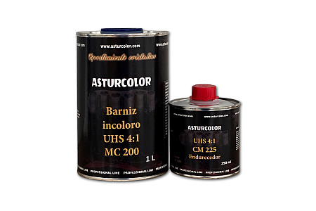 Verniz acrílico Asturcolor MC 200 2K UHS 4:1 Verniz acrílico Asturcolor MC 200 2K UHS 4:1