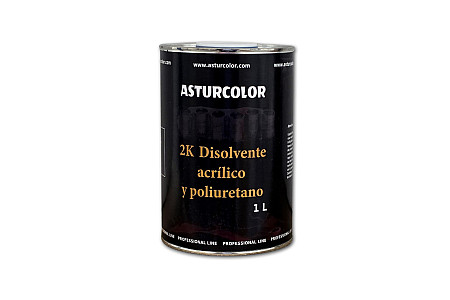 Diluyente acrílico e poliuretano 2K Asturcolor
