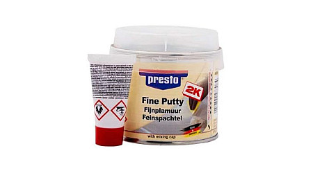 Massa leve de poliéster Presto Fine putty 250 g Massa leve de poliéster Presto Fine putty 250 g