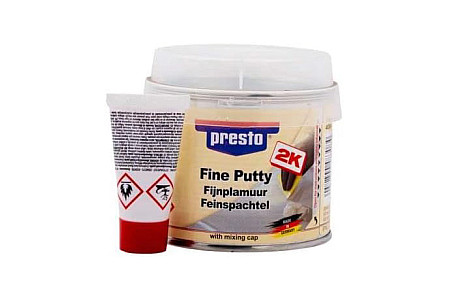 Massa leve de poliéster Presto Fine putty 250 g
