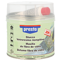 Massa com fibra de vidro Presto Glass fibre putty 250 g