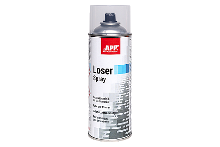 Spray solvente para remoção APP Loser Spray 400 ml Spray solvente para remoção APP Loser Spray 400 ml