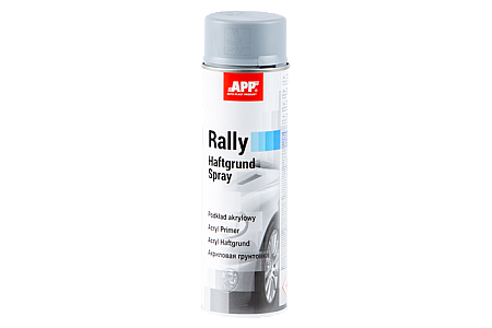 Primário acrílico em aerossol APP Rally Haftgrund Spray, cor cinza, 600 ml