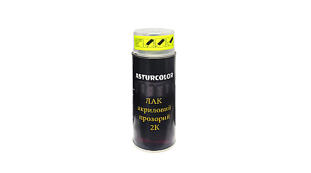 Verniz acrílico em spray Asturcolor 2K, 400 ml