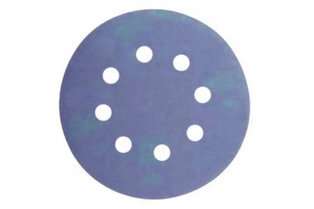 Discos de lixa Asturcolor Ceramic Film 125 mm, 8 furos