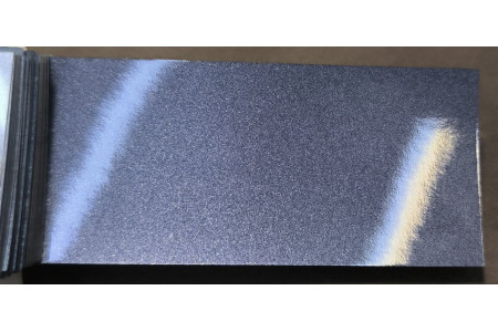 O nome do produto é: **Tinta Toyota 8V5 AZUL GRISACEO, AZUL COSTERO**.