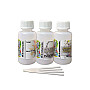 Kit de restauração: primário, tinta e verniz em frascos com pincel (30 ml cada) + 4 micro-pincéis, ideal para pequenos danos. O primário deve ser aplicado quando o dano atinge o metal.   22,21€ 