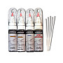 Kit de restauro: primário, tinta de primeira demão, tinta de segunda demão e verniz, em marcadores universais de 20 ml com pincel. Inclui 5 microescovas para danos muito pequenos. A utilização de um sistema de pintura de três camadas repete exatamente a forma de pintar durante a pintura de fábrica e proporciona um resultado de melhor qualidade. O primário é utilizado quando a camada de tinta está danificada até ao metal.   28,00€ 